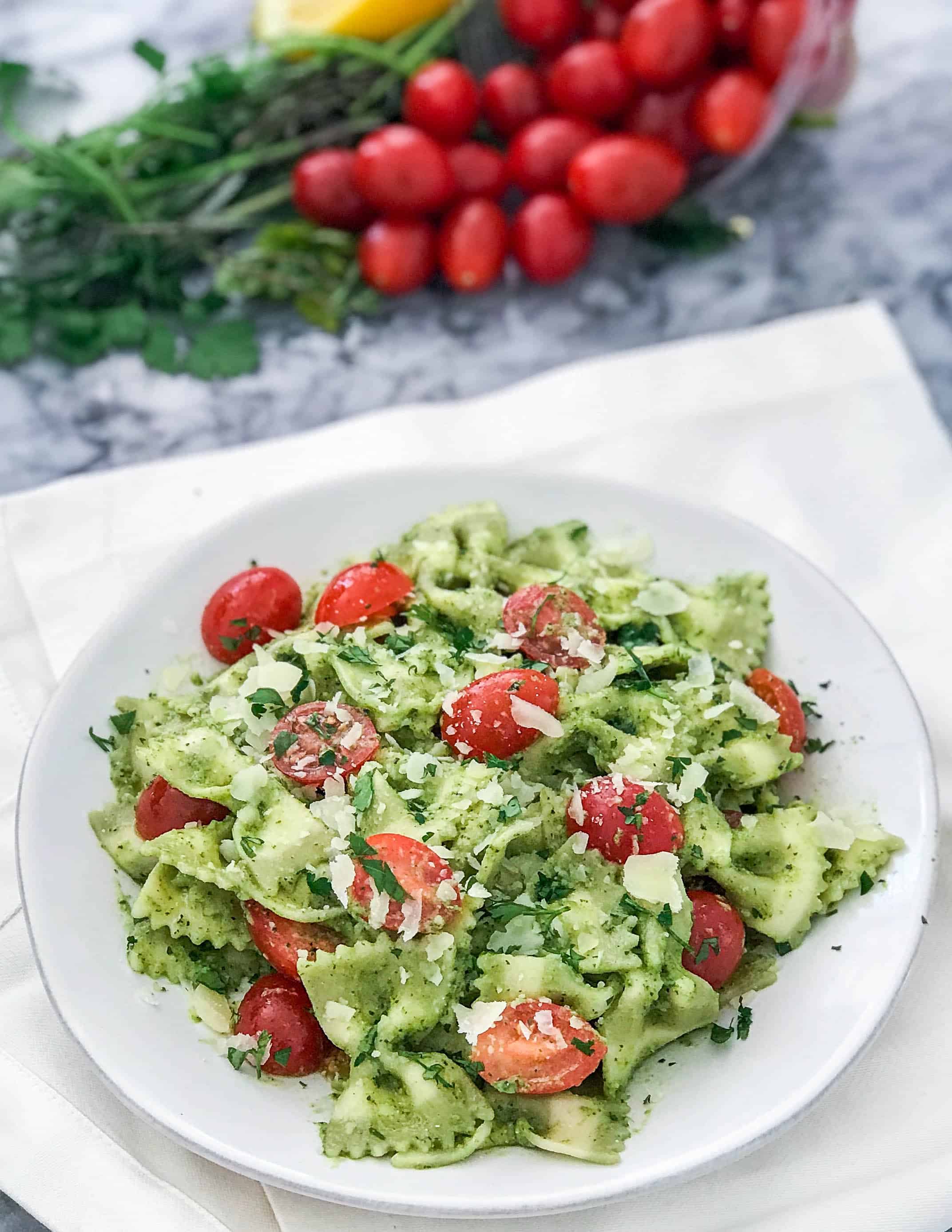 Fresh Oregano Pesto – Mess in the Kitchen