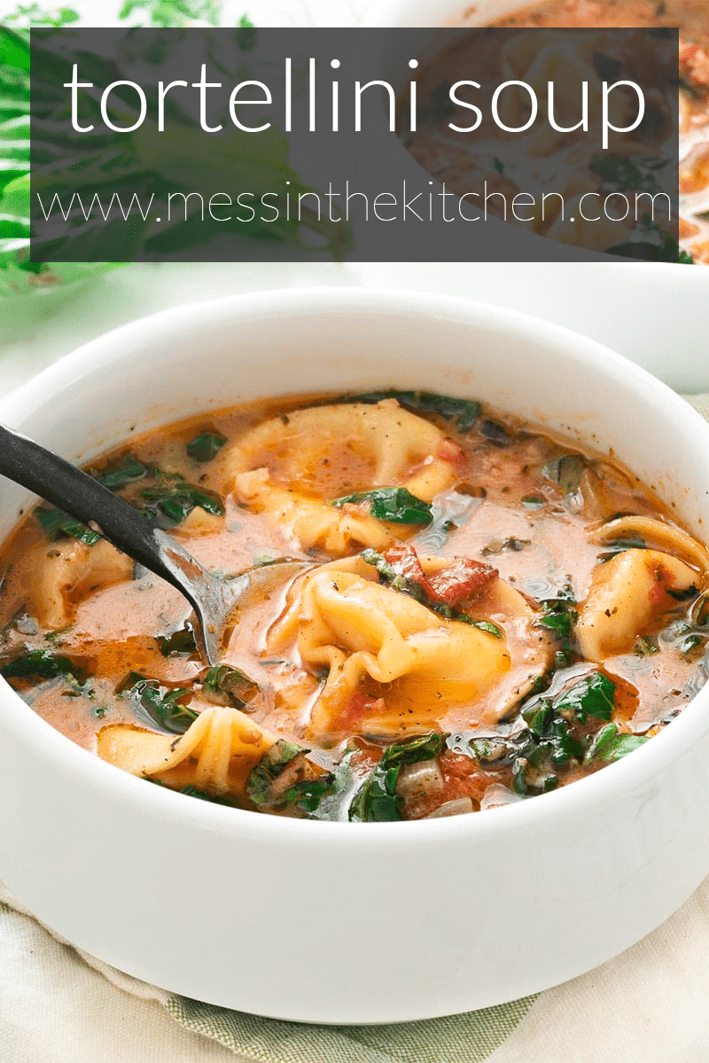 Tortellini Soup – Mess in the Kitchen