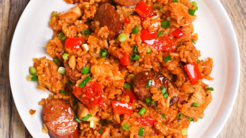 Spicy Cajun Sausage and Chicken Skillet Recipe - The Forked Spoon