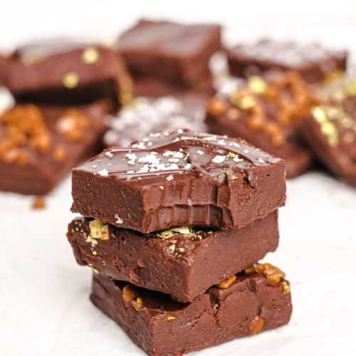 Easy 3 Ingredient Fudge Mess in the Kitchen