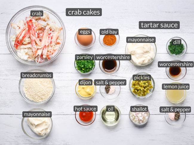 ingredients in the best crab cakes