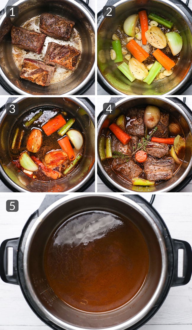 how to make instant pot short ribs