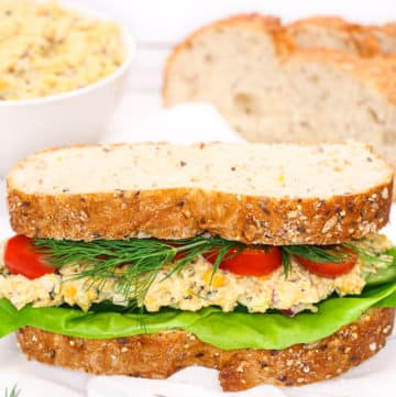 No-Tuna Salad Sandwiches – Mess in the Kitchen