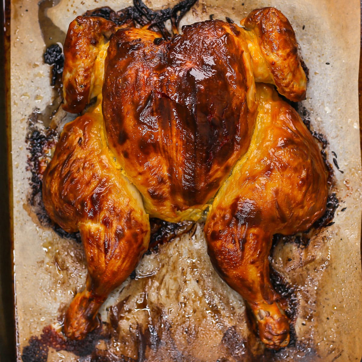 2-Ingredient Spatchcock Chicken-image