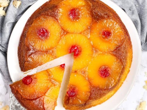 Peach Upside-Down Cake | Midwest Living