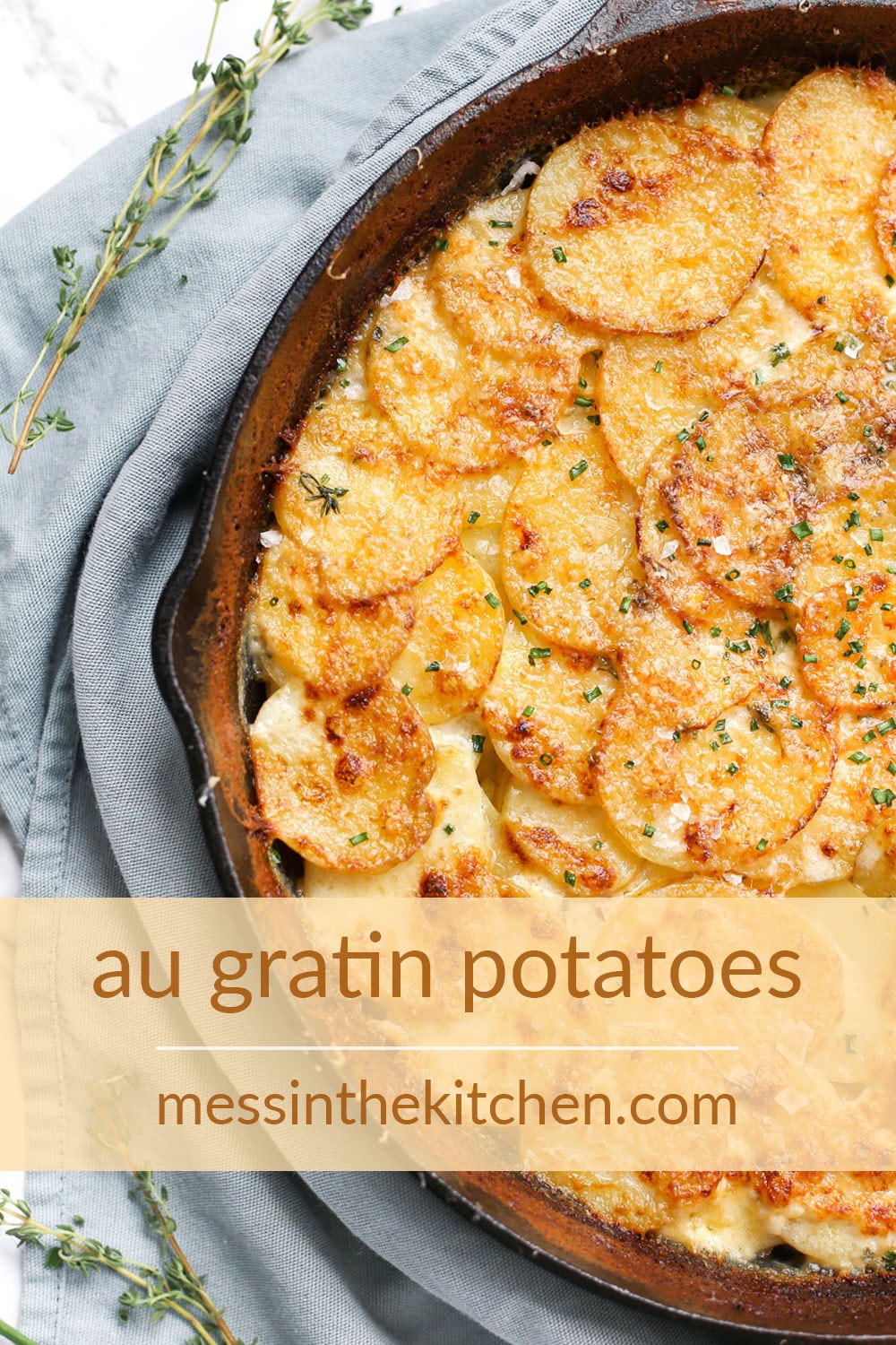Au Gratin Potatoes – Mess in the Kitchen