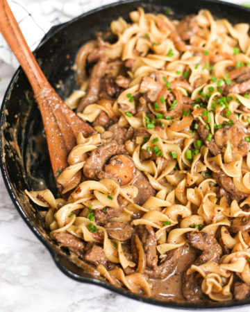 Homemade Beef Stroganoff – Mess in the Kitchen