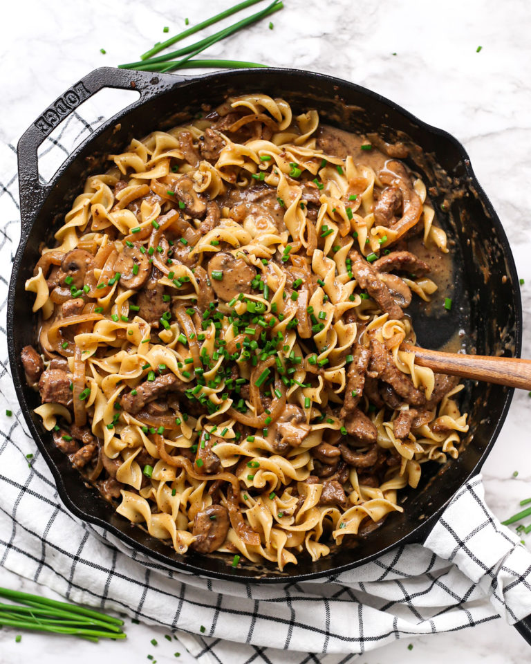 Homemade Beef Stroganoff – Mess in the Kitchen