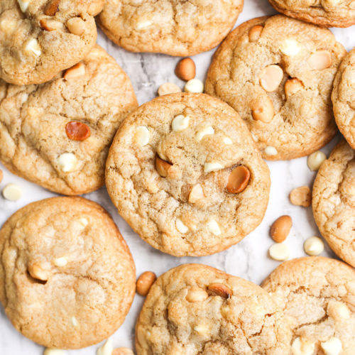 White Chocolate Macadamia Nut Cookies – Mess in the Kitchen