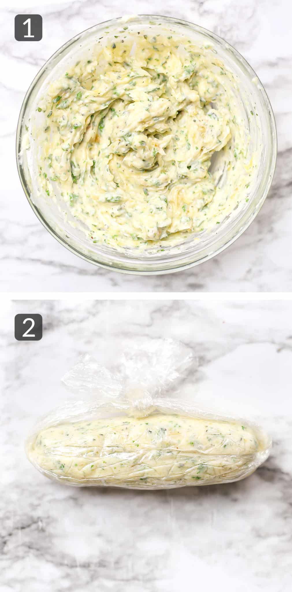 Roasted Garlic Compound Butter – Mess in the Kitchen