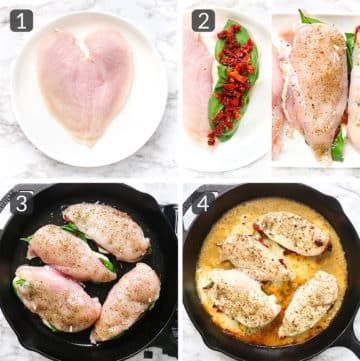 Tuscan Stuffed Chicken Breasts – Mess in the Kitchen